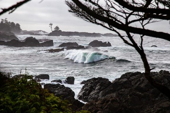 West coast storm watching